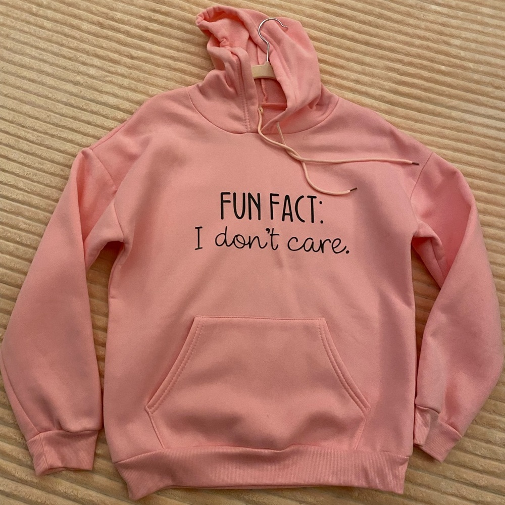 Pink Hoodie - Size S (NWOT)